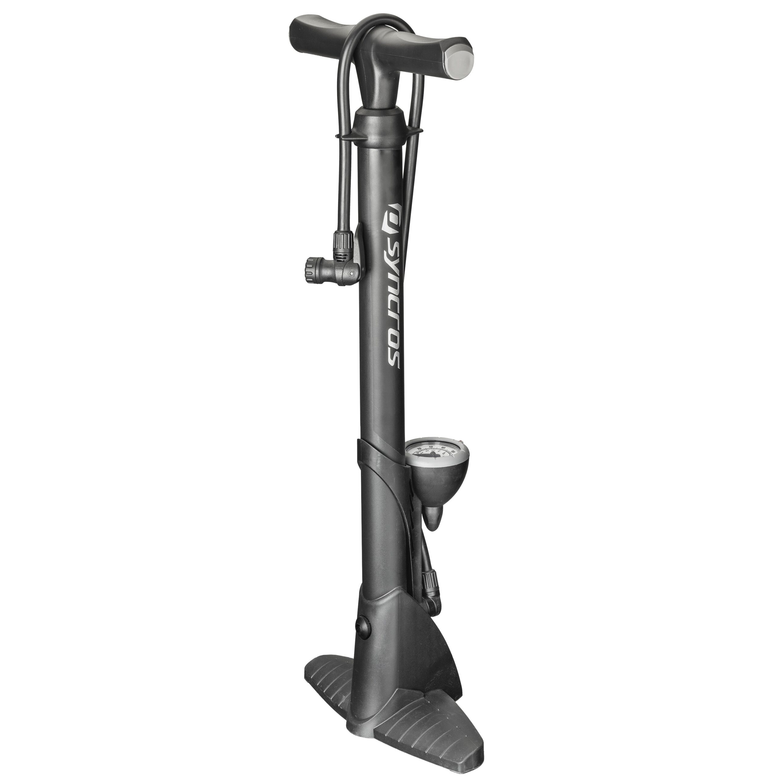 SYN FLOOR PUMP PLASTIC SFP-02 - BLACK