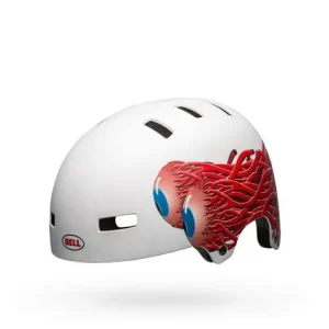 Bell Helmet Local Action Fit - Eyes / White
